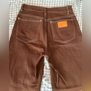 Brown High Rise Jeans